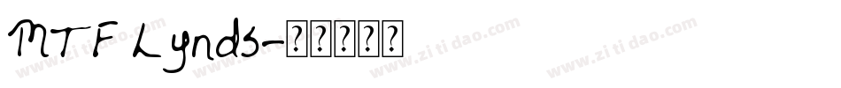 MTF Lynds字体转换